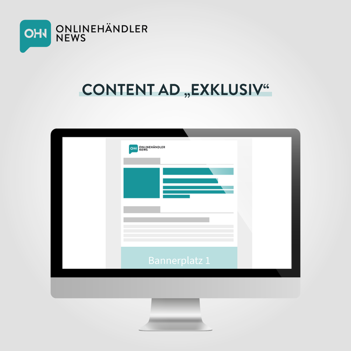 Newsletter OnlinehändlerNews Daily - Content Ad "Exklusiv"