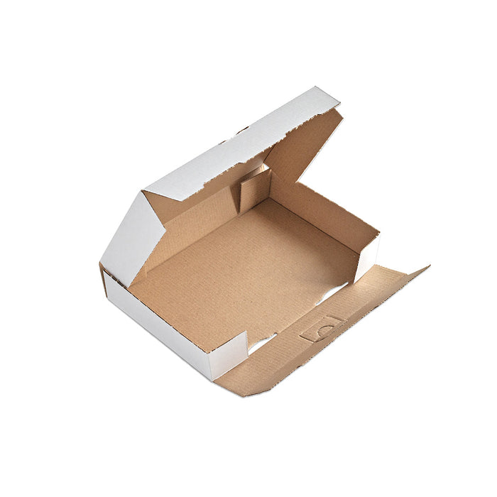 Maxibriefkarton 240 x 160 x 45 von Händlerbund, Faltkarton, weiss