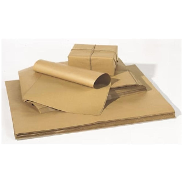 Packpapier, 75x100cm, 80g/qm, braun, Natronmischpapier, Bogenware