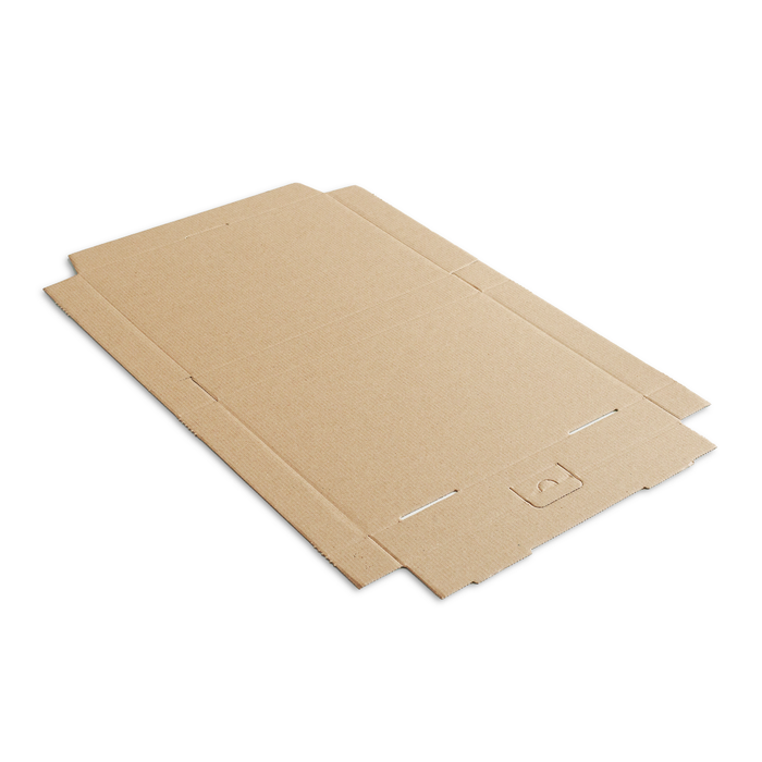 Maxibriefkarton 350 x 250 x 50 von Händlerbund, Faltkarton, weiss