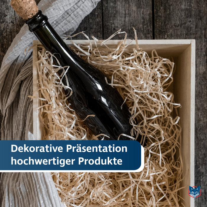 Holzwolle 5 kg aus Kiefernholz von VERPACKUNGSFUXX