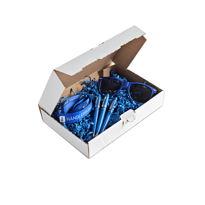 Maxibriefkarton 240 x 160 x 45 von Händlerbund, Faltkarton, weiss