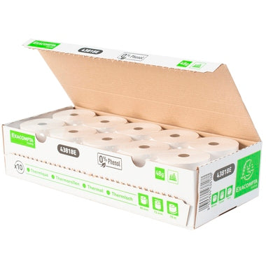 Exacompta Thermorolle 43818E 55g 80mmx76m 10 St./Pack.