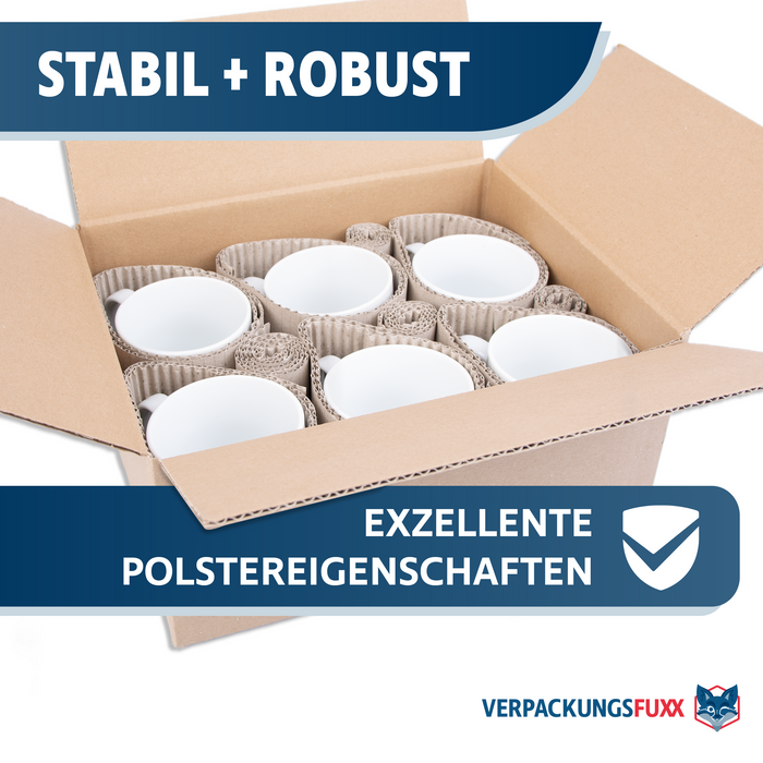 Rollenwellpappe 1-wellig 100 cm x 70 m