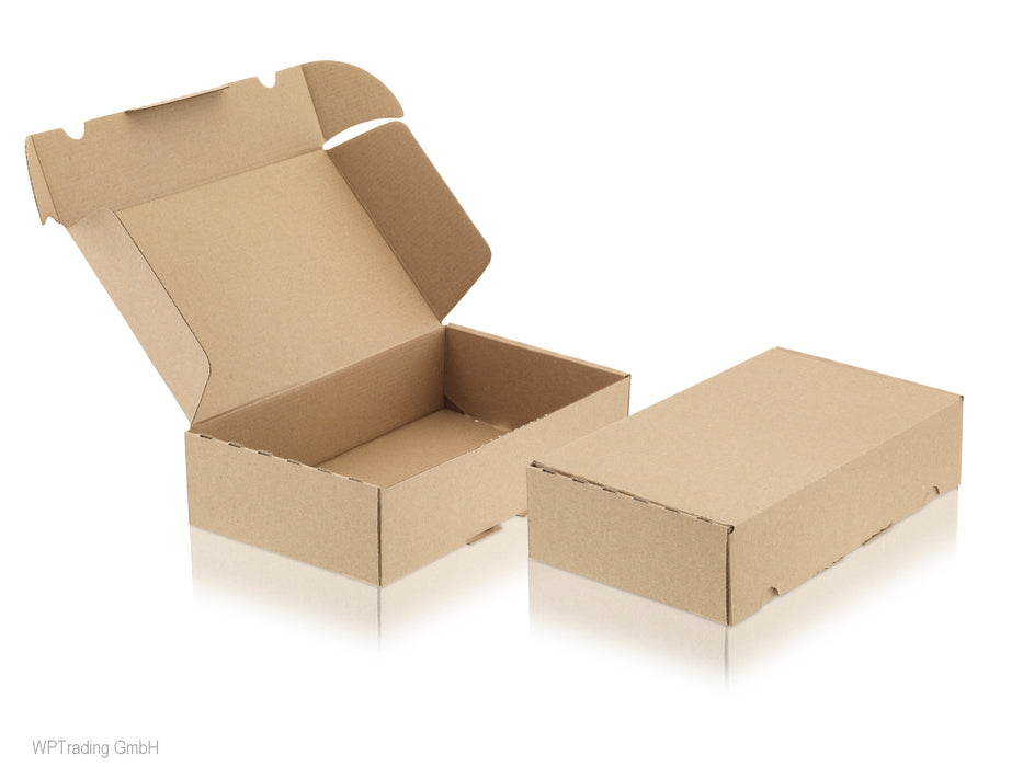 Maxibriefkarton 350x250x50 mm, braun
