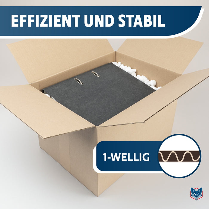 Karton 390 x 290 x 250 mm von VERPACKUNGSFUXX (1-wellig)
