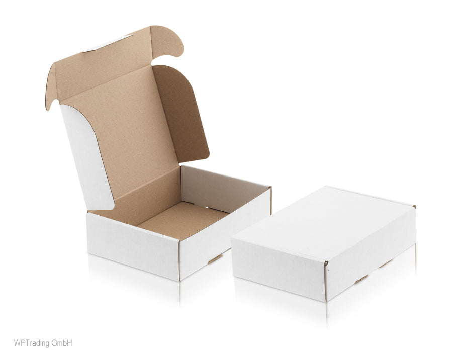 Maxibriefkarton 240x160x45 mm, weiß