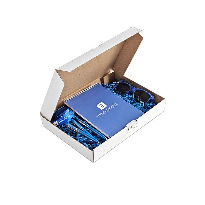 Maxibriefkarton 320 x 225 x 50 von Händlerbund, Faltkarton, weiss