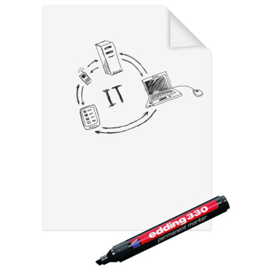 Legamaster Flipchartfolie Magic Chart 7-159400 60x80cm 25Bl.