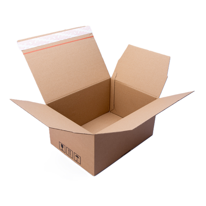 Versandkarton mit Automatikboden und SK-Verschluss 315 x 230 x 165 mm