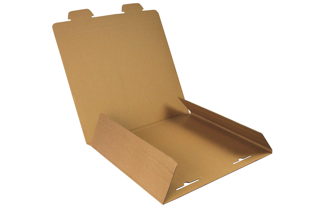 Kalenderverpackung 1-wellig, 500x420x12mm, B3, Qualität 1.20 B, braun