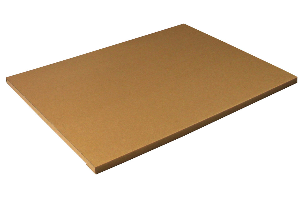 Kalenderverpackung 1-wellig, 630x430x10mm, A2, Qualität 1.20 B, braun