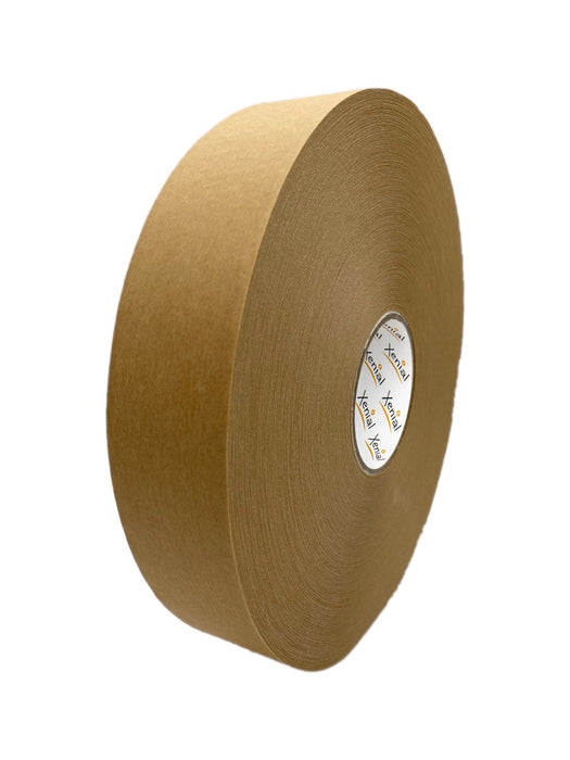 XENIAL Papier-Packband, 50mm breitx500lfm, 135µ,, Großrolle, braun