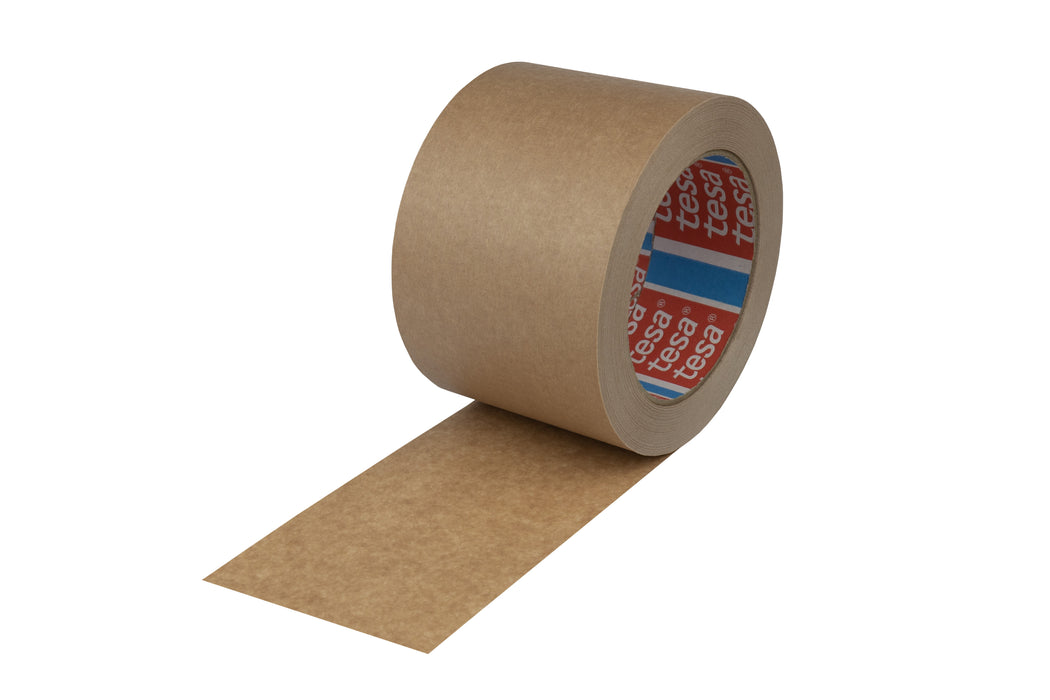 Papier-Packband, TESA 4713, 75mm breitx50lfm, 125µ, braun