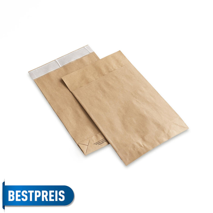 Versandtasche 350x250x50mm Maxibrief Fixverschluss vom Händlerbund