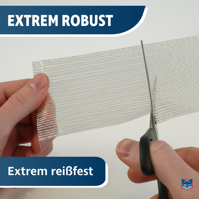 Filamentklebeband 75 mm x 50 m von VERPACKUNGSFUXX