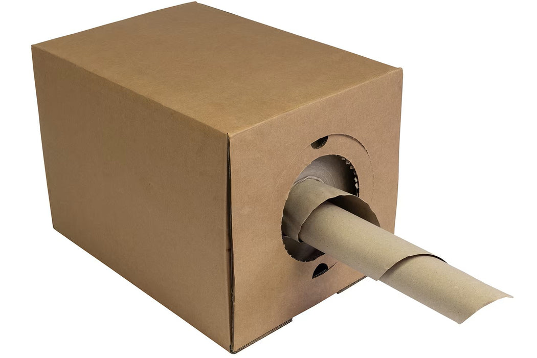 Papierpolster im Spendekarton, 350mmx450lfm, 70g/m², 10 kg/Karton