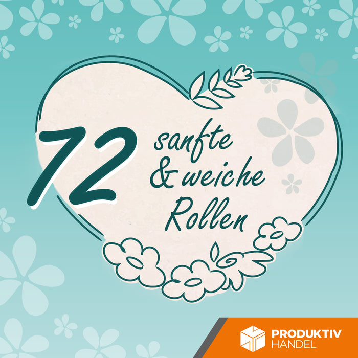 Toilettenpapier 3-lagig 250 Blatt 72 Rollen