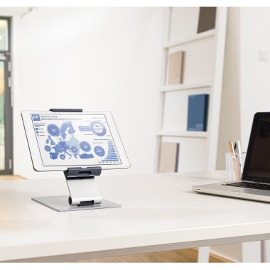 DURABLE Tablethalter 893023 7-13Zoll Tischständer silber