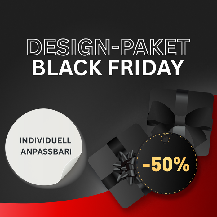 Grafikvorlagen für Marketing Black Friday