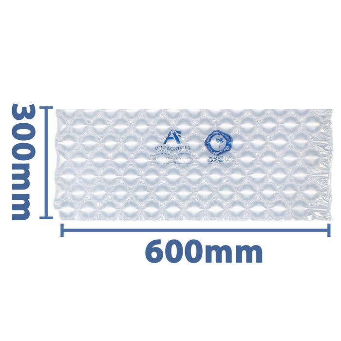 200m XL Luftpolstermatten Rolle, 600x300mm - 20µm HDPE - Mini Air 3