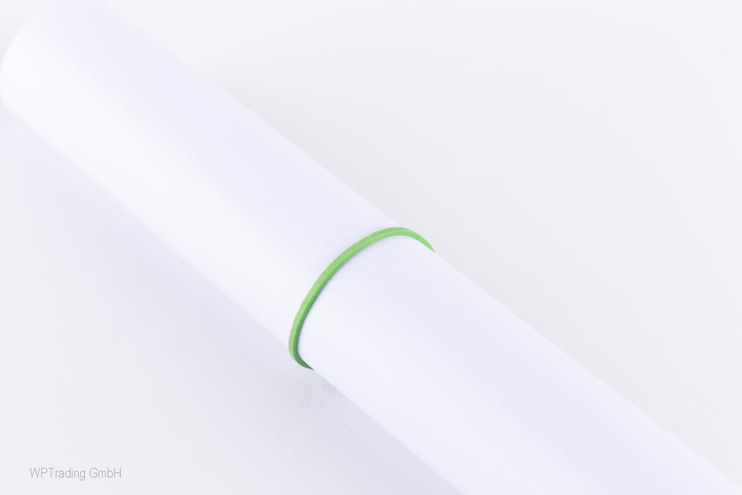 Gummiringe, Ø 15 mm, grün, 1 mm breit