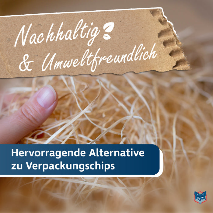 Holzwolle 10 kg aus Kiefernholz von VERPACKUNGSFUXX