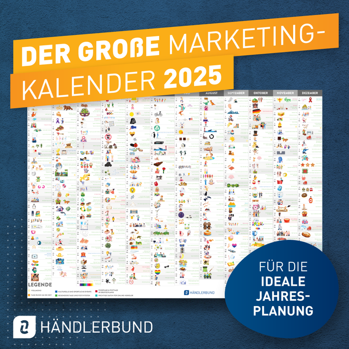 Kostenloser Marketing-Kalender 2025