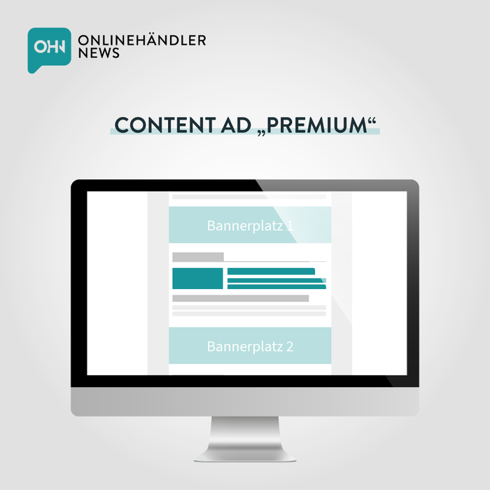 Newsletter OnlinehändlerNews Weekly - Content Ad "Premium"