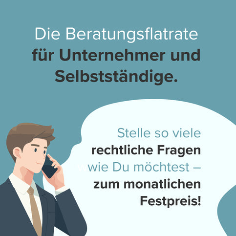 Unbegrenzte telefonische Rechtsberatung zum Festpreis