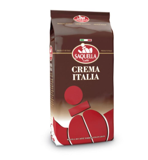 Saquella Crema Italia Espresso Kaffeebohnen 1kg