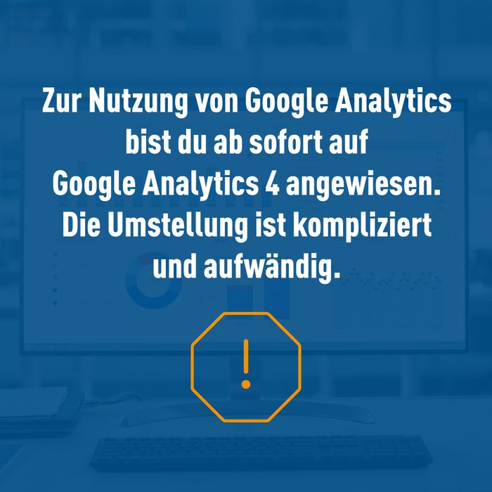 Google Analytics 4 – Umstellungsservice