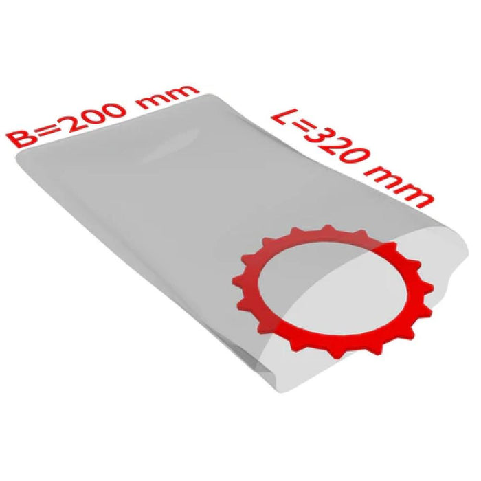 PE-Flachbeutel, 200x320mm, 50µ,transparent