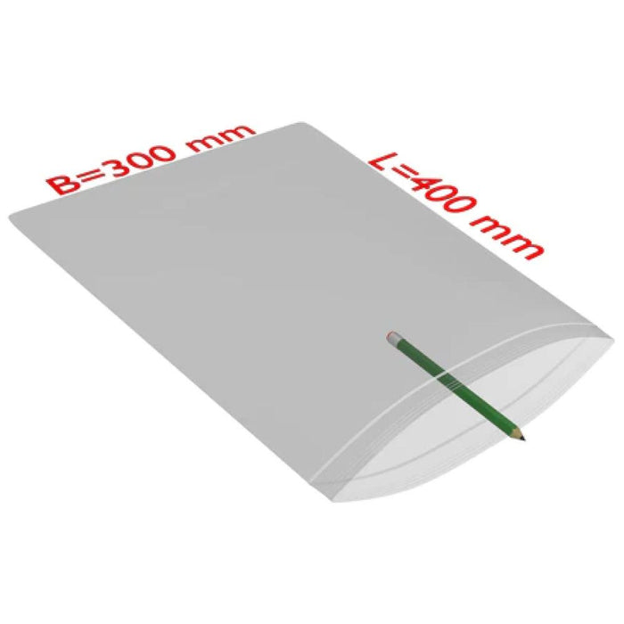 PE-Flachbeutel, 300x400mm, 50µ,transparent