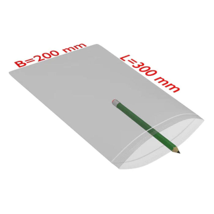 PE-Druckverschlussbeutel, 200x300mm, 50µ,transparent