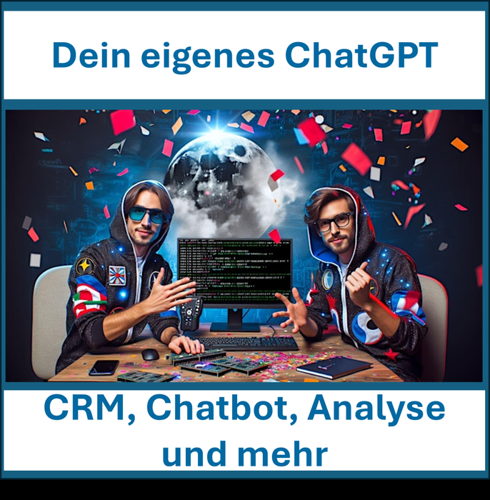 Dein eigenes ChatGPT (CRM, Chatbot, Analyse und mehr) 60min LIVE