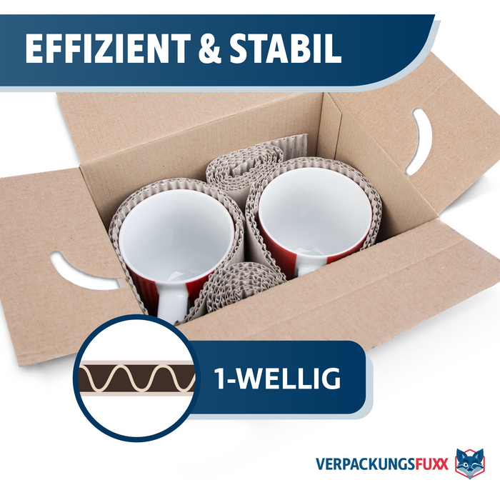 Versandkarton 185x135x140 mm, braun, 1-wellig, mit Automatikboden