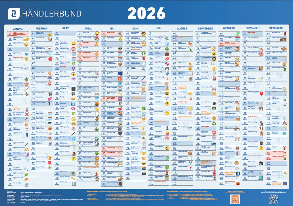 Kostenloser Marketing-Kalender 2026