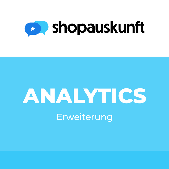 Shopauskunft Analytics [Erweiterung]