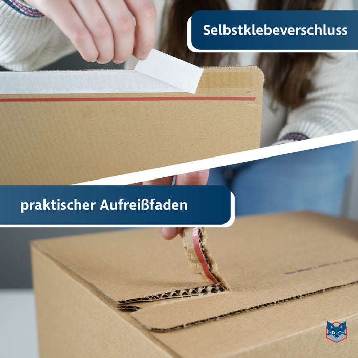 Automatikboden Karton 236 x 166 x 90 mm mit SK-Verschluss