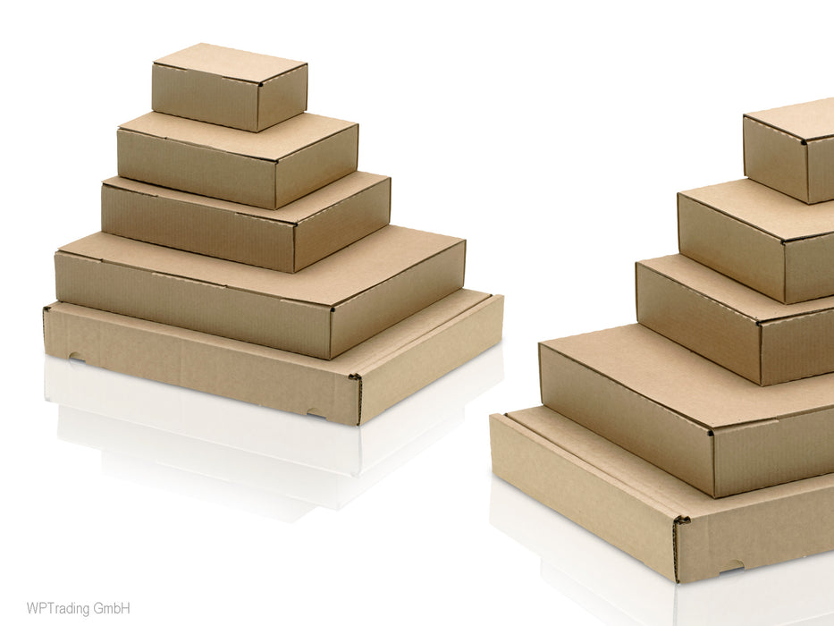 Maxibriefkarton 120x70x45 mm, braun