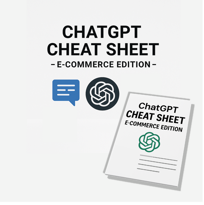 ChatGPT CheatSheet für Onlinehändler - Top Tipps zum Prompten