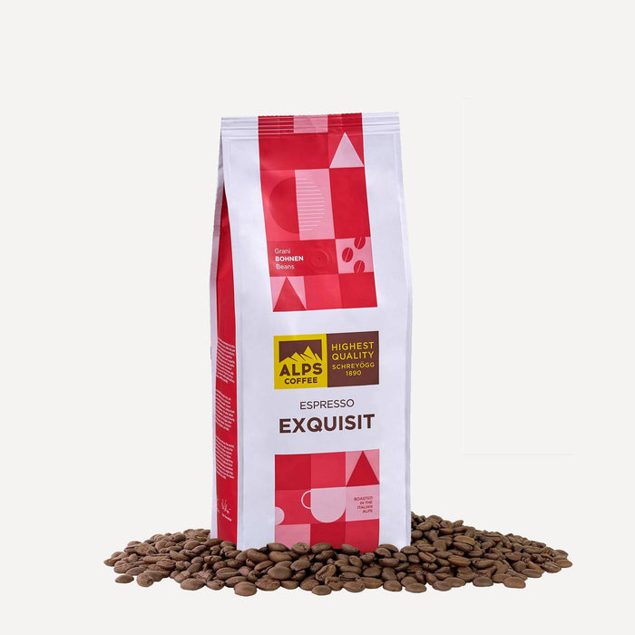 Alps Coffe Schreyögg CAFFÈ ESPRESSO EXQUISIT Kaffeebohnen 1kg