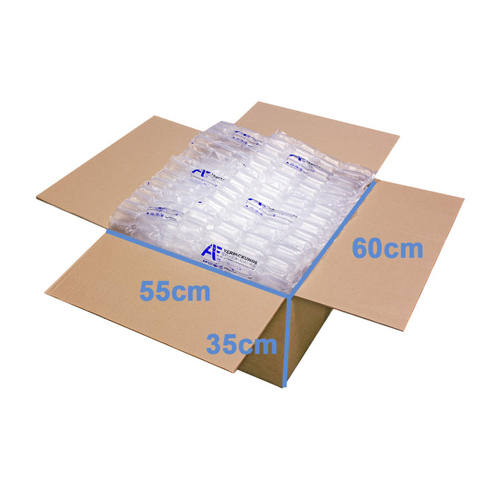 Luftpolsterröhren 400x310mm, 20µm HDPE - 40 Stück ca. 10 M Vorproduziert