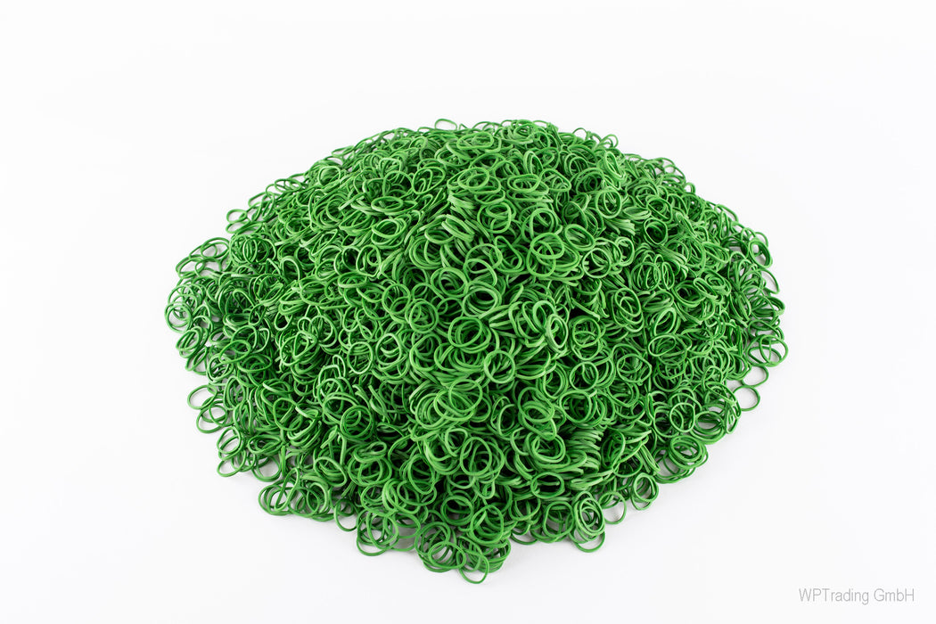 Gummiringe, Ø 70 mm, grün, 1 mm breit