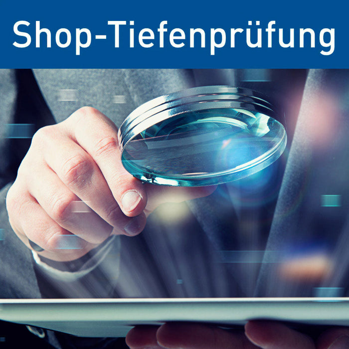Shop-Tiefenprüfung - Einmalige Prüfung