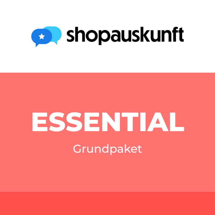 Shopauskunft Essential – Kundenbewertungssystem für Online-Shops