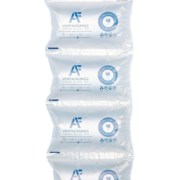 Luftpolsterkissen 200x100mm, 20µm HDPE - 500 Stück Vorproduziert