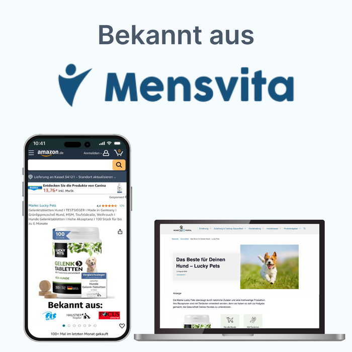 Advertorial & Shopsiegel - Bekannt aus " mensvita-de "