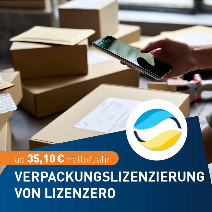 Verpackungslizenzierung von Lizenzero (Abo)